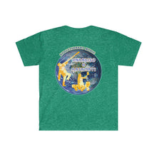 Load image into Gallery viewer, Celestial Resonance T-Shirt Unisex Softstyle in Green